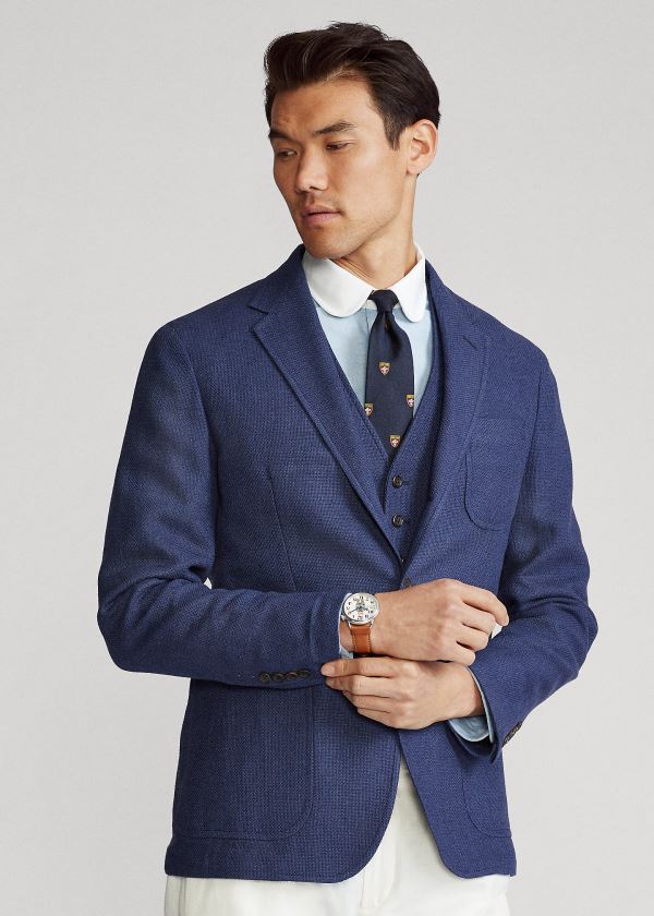 Men's Polo Ralph Lauren Polo Soft Tweed Blazers | 704813IHD